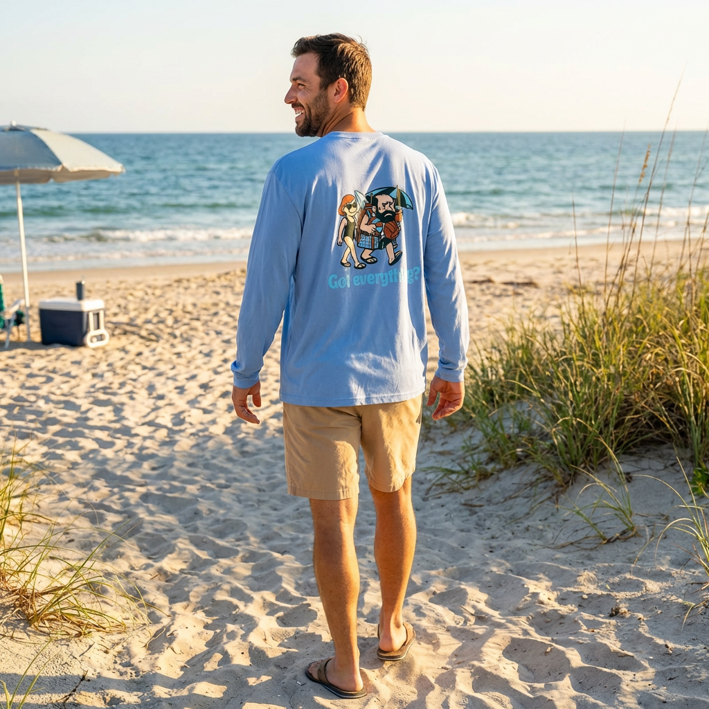 The Beach Hero: Dri-Fit Long Sleeve