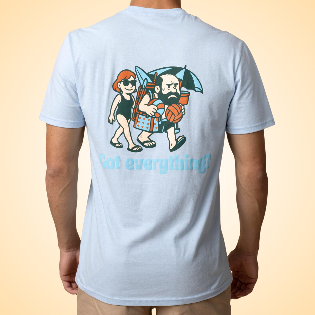 The Beach Hero: Soft Short Sleeve