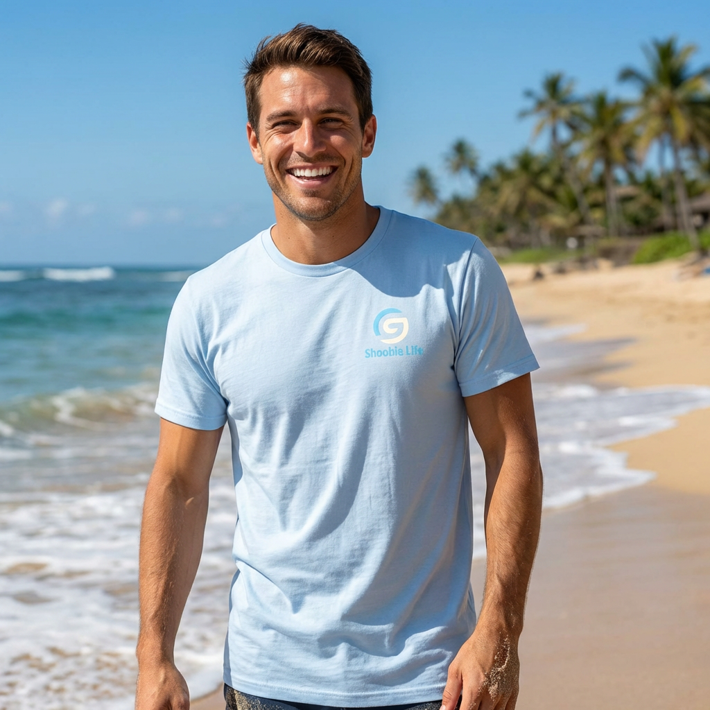 The Beach Hero: Soft Short Sleeve