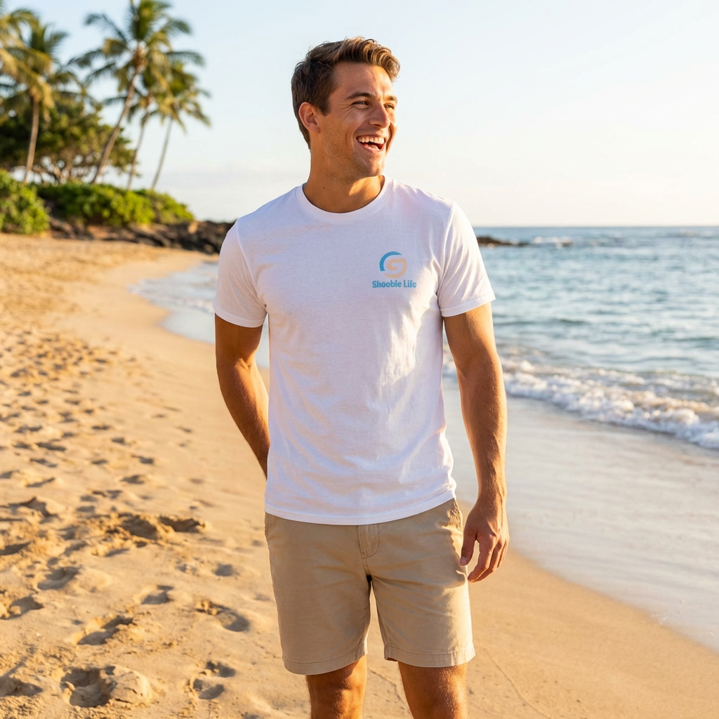 The Beach Hero: Soft Short Sleeve