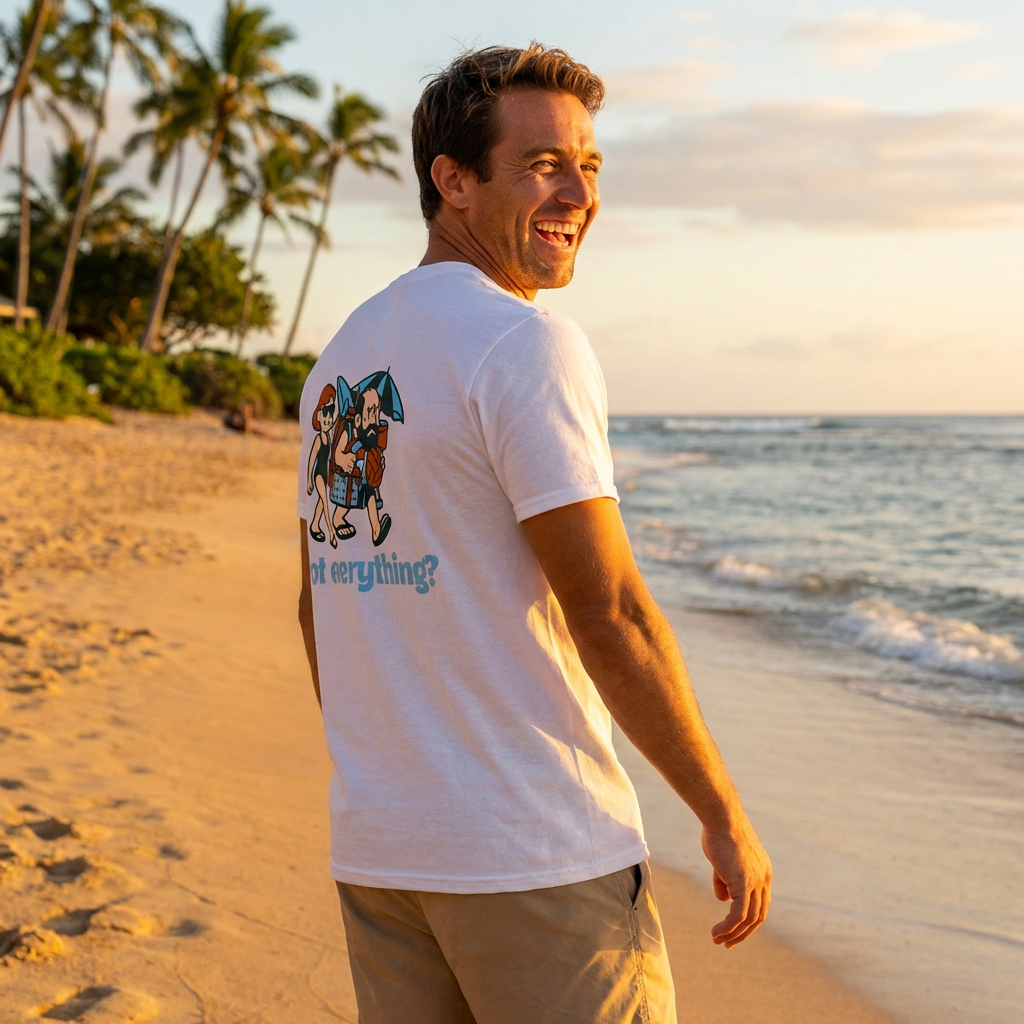 The Beach Hero: Soft Short Sleeve