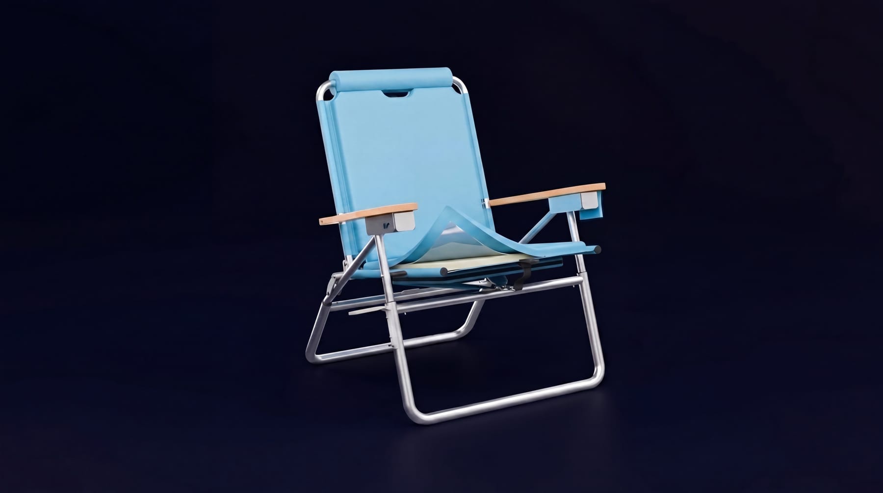 The Shoobie Seat with the fabric peeled back, showing the waterproof barrier and foam layers underneath